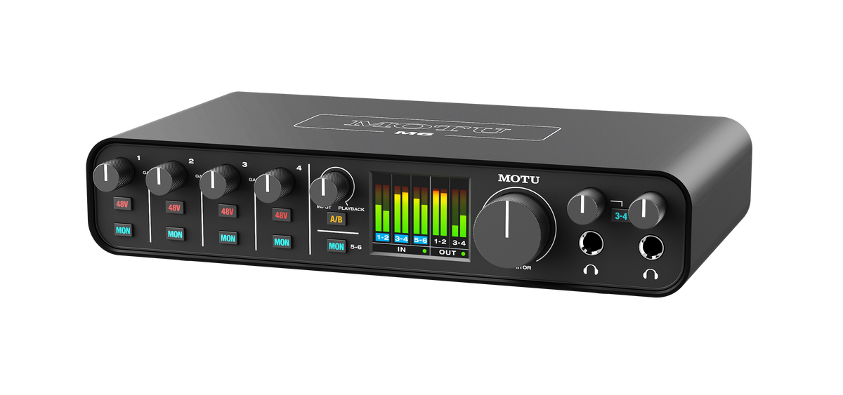 MOTU M6 6x4 USB Audio Interface