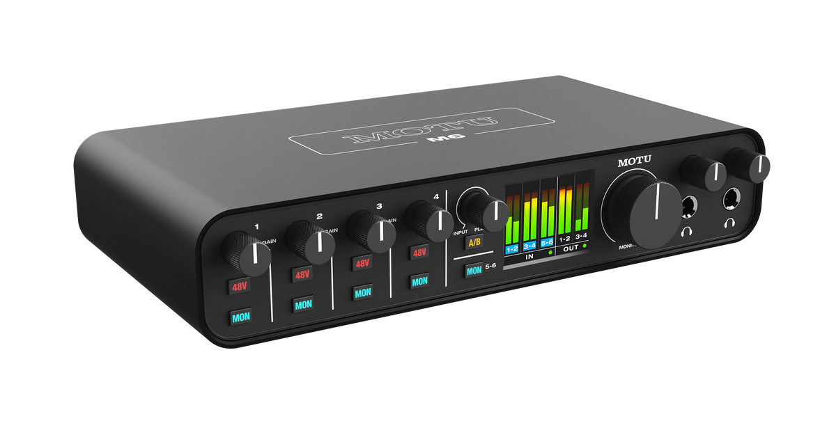 MOTU M6 6x4 USB Audio Interface