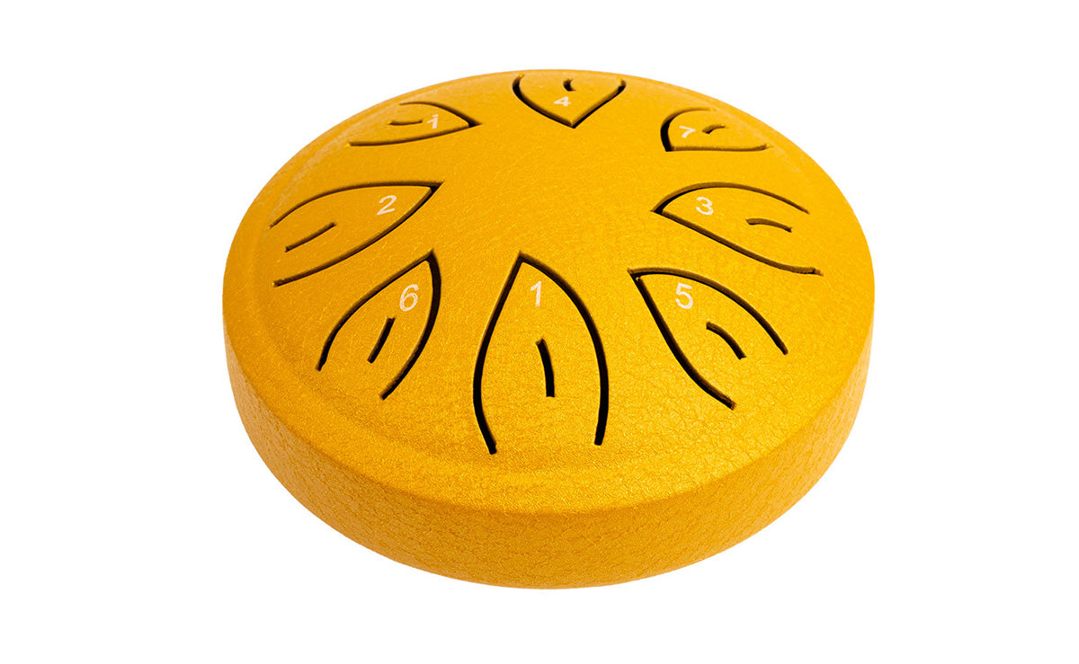 Mano Percussion MPC34GD 4.5in Tongue Drum - Gold