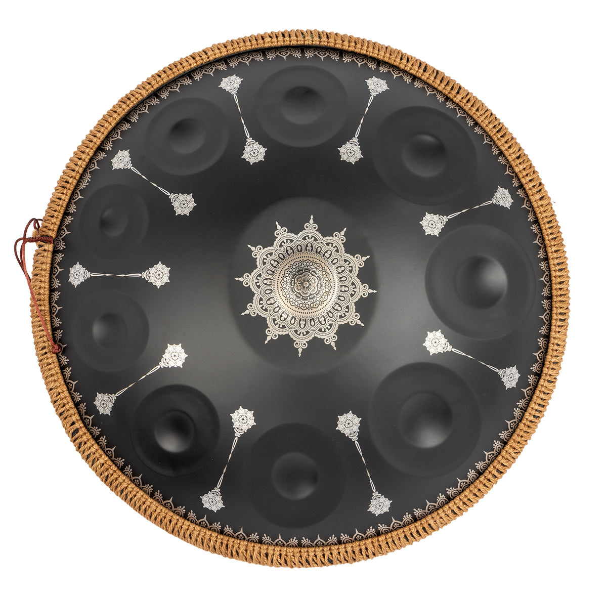 Mano Percussion MPC70MBK 10-note Handpan - Mandala / Black
