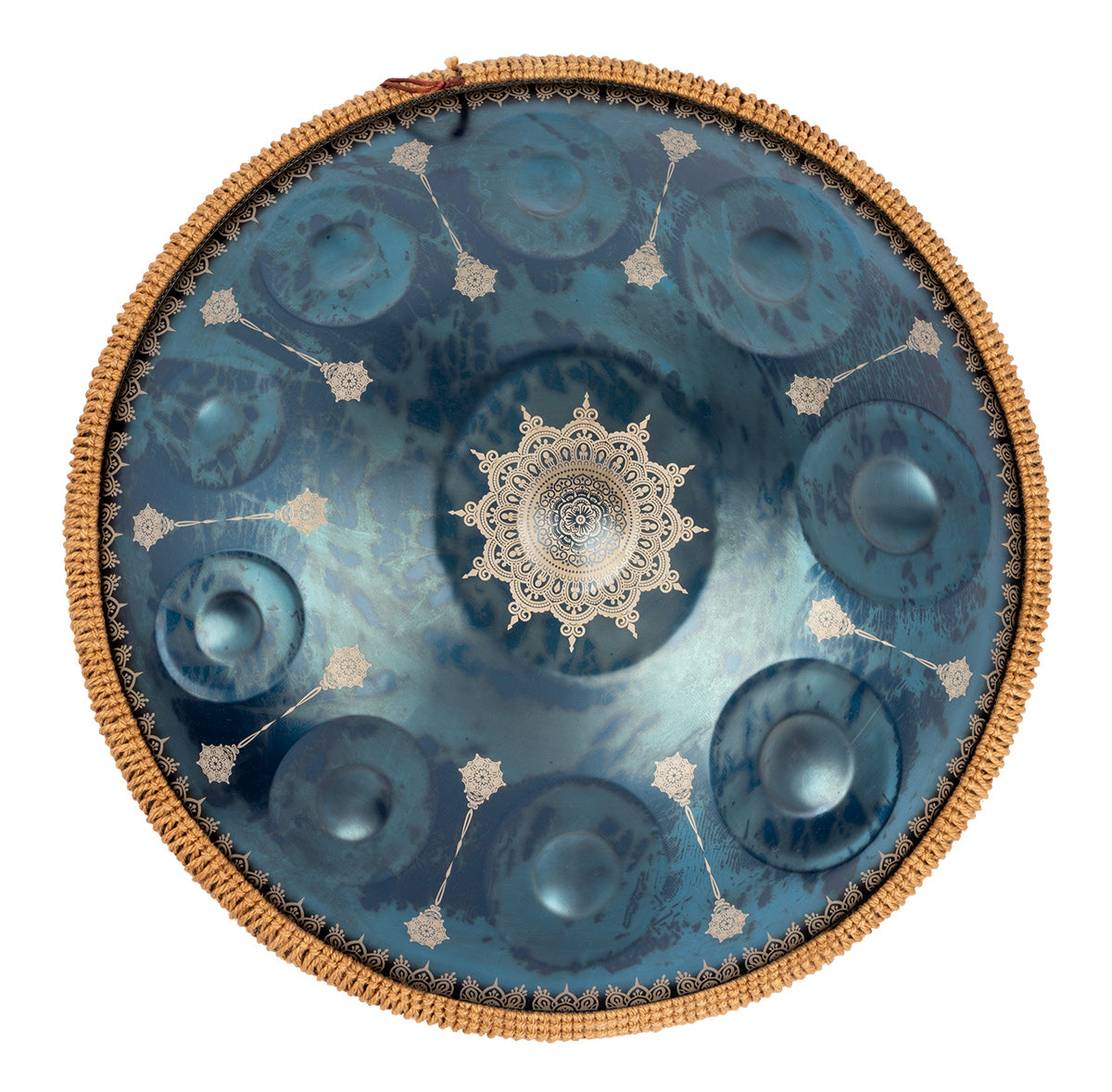 Mano Percussion MPC70MBL 10-note Handpan - Mandala / Blue