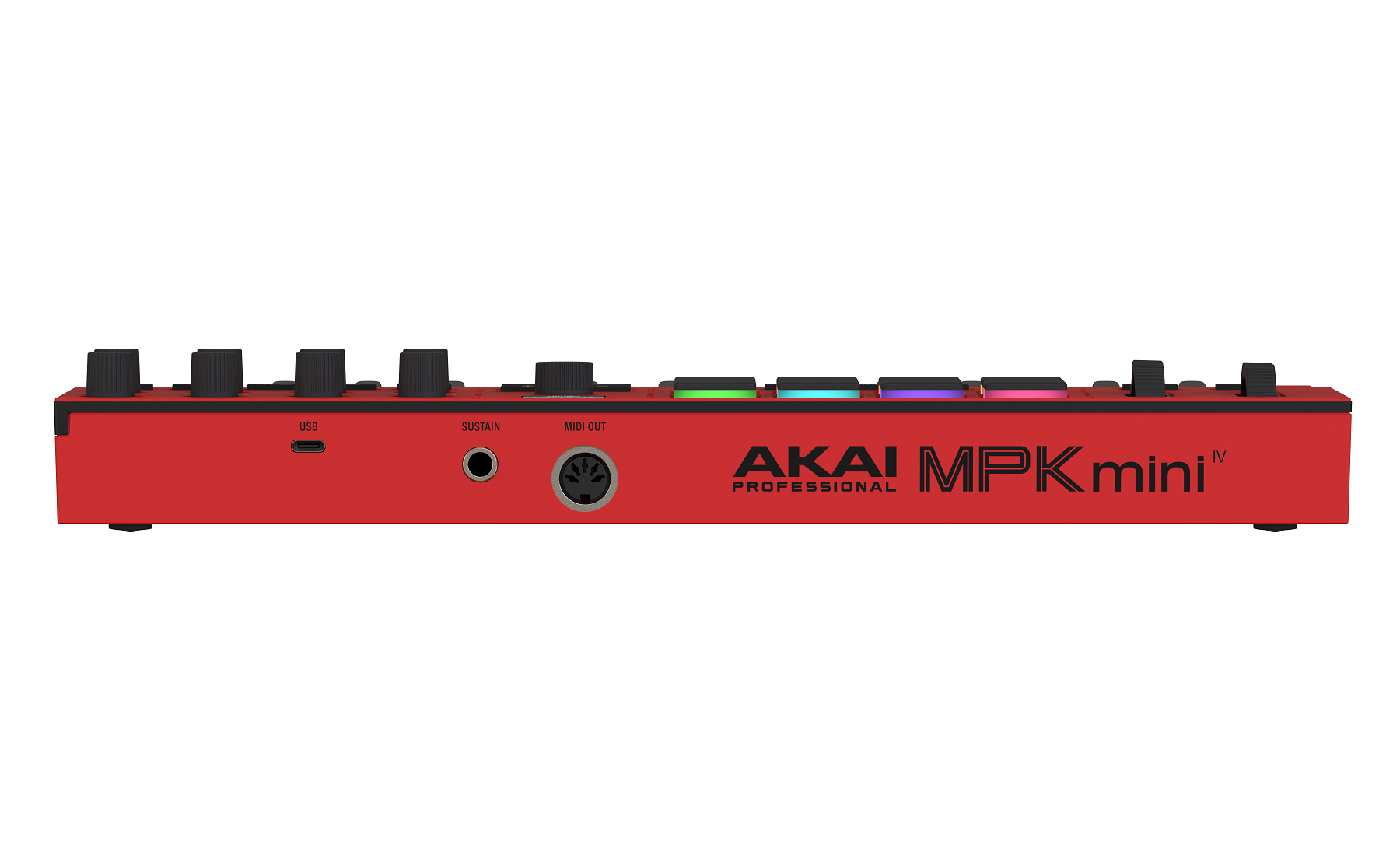 Akai Professional MPK Mini 4 Controller Keyboard - Red