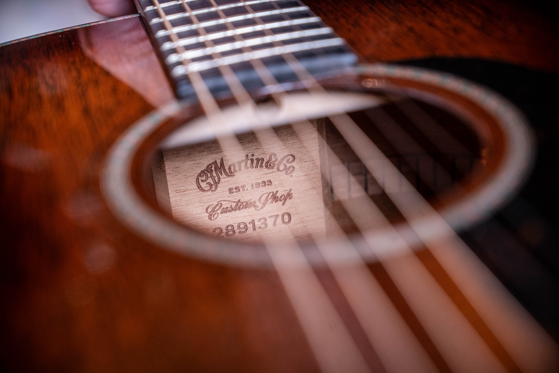 Martin Custom Shop 0-14 Deep Body - Mahogany TBS - Ambertone w/30s Rope Rosette