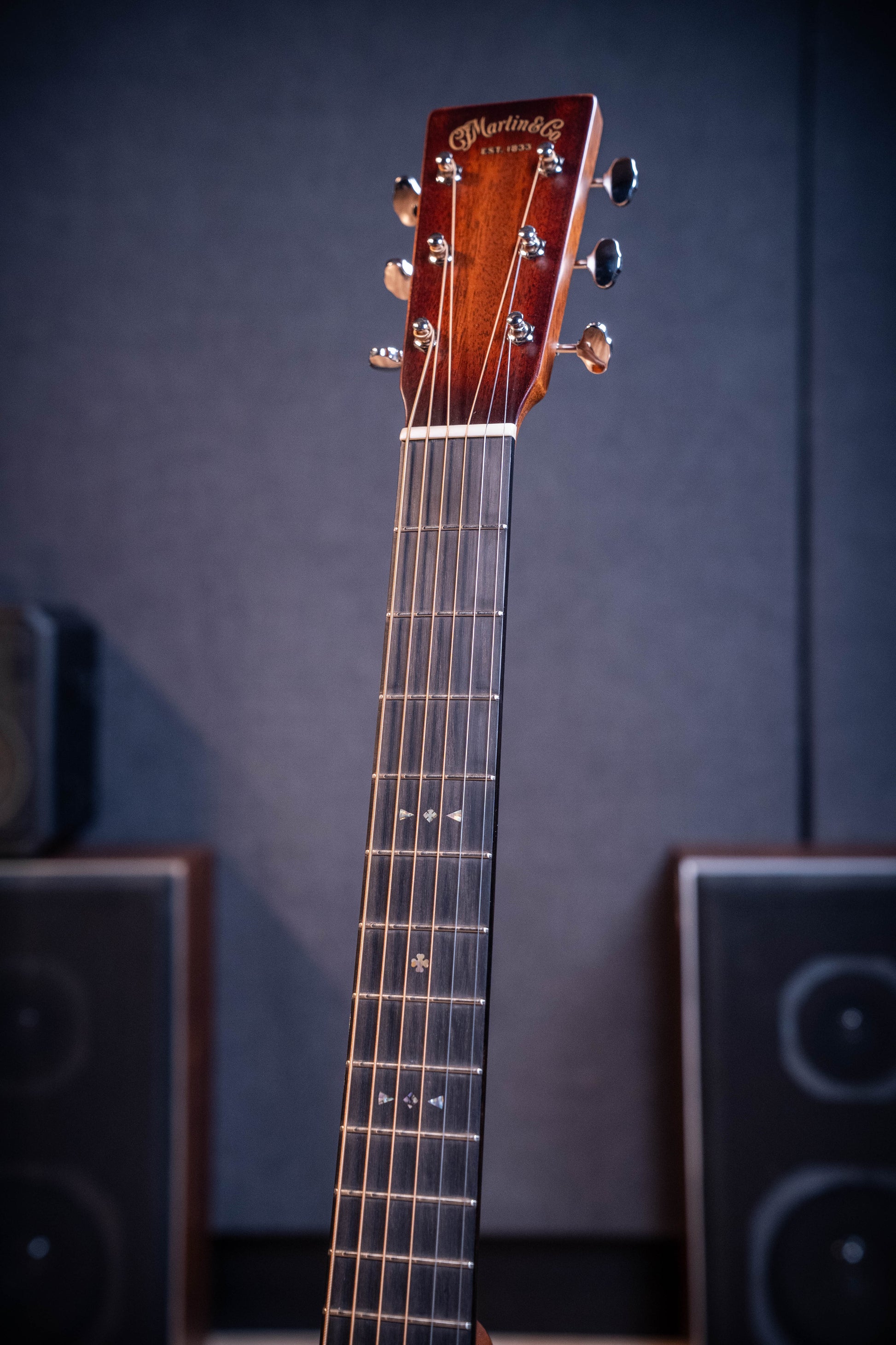 Martin Custom Shop 0-14 Deep Body - Mahogany TBS - Ambertone w/30s Rope Rosette