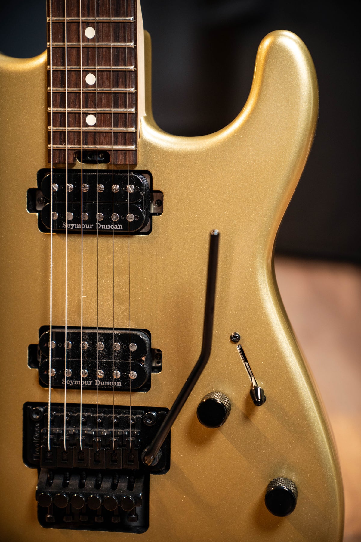 Charvel MIM Pro Mod San Dimas w/Semi-Hard Case - Gold - Pre-Owned