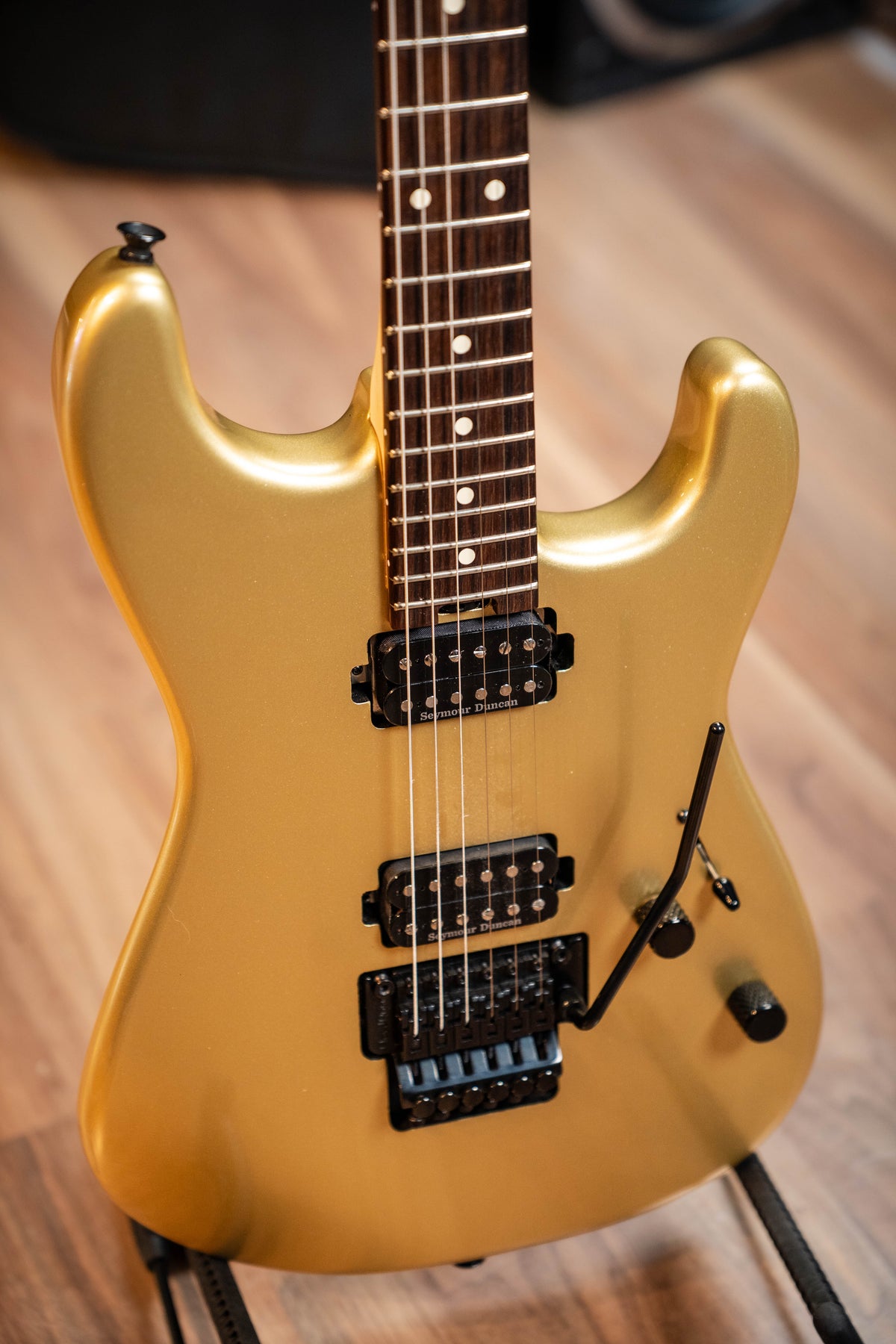 Charvel MIM Pro Mod San Dimas w/Semi-Hard Case - Gold - Pre-Owned
