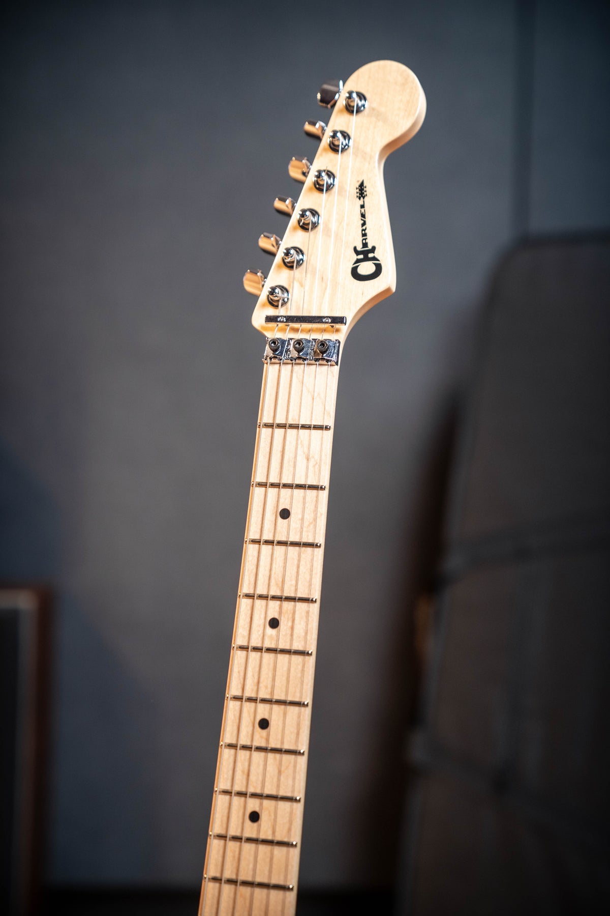Charvel MJ SoCal HSS FR w/Semi-Hard Case - White - Pre-Owned