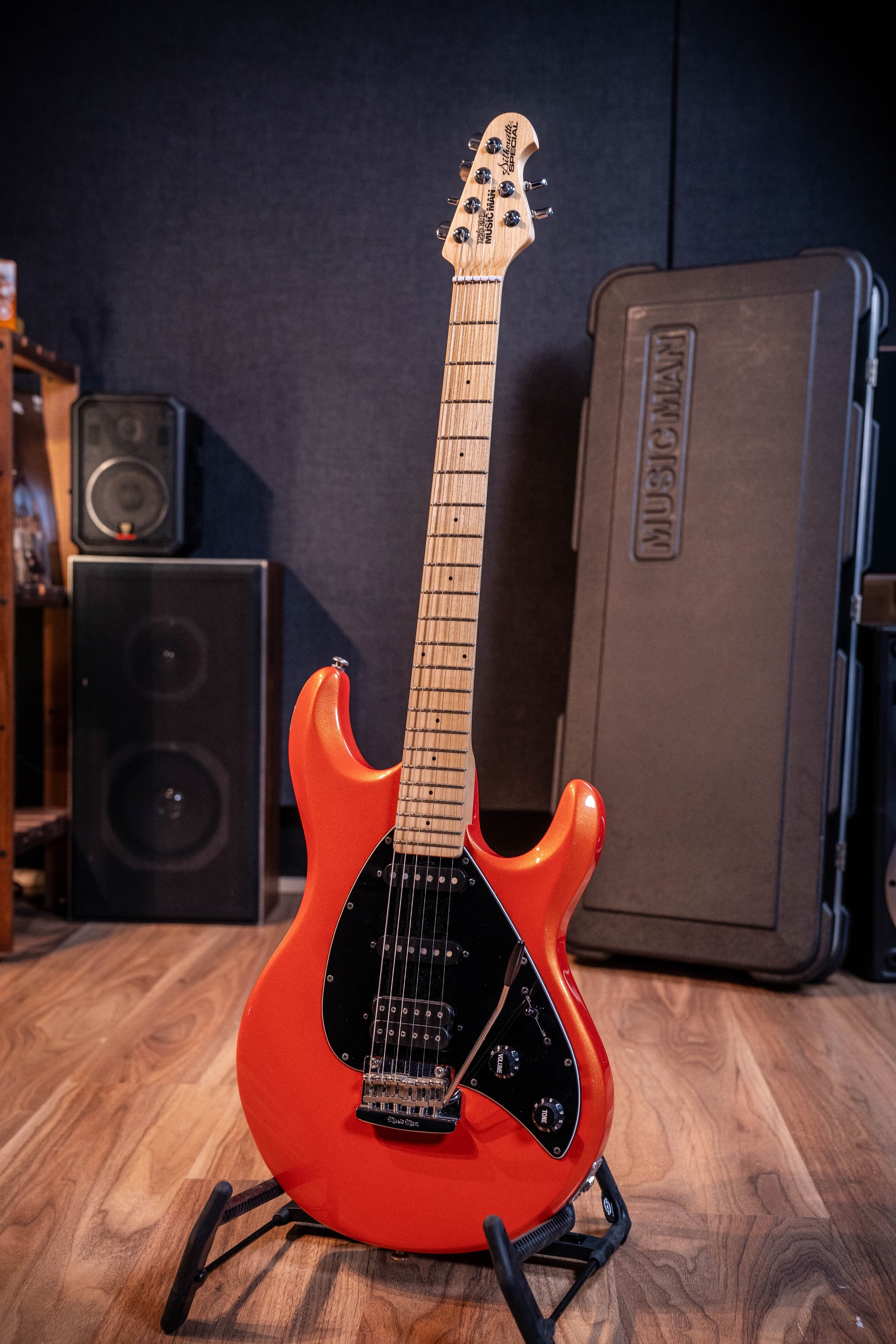Musicman Silhouette Special w/Case - Orange Sparkle - Pre-Owned