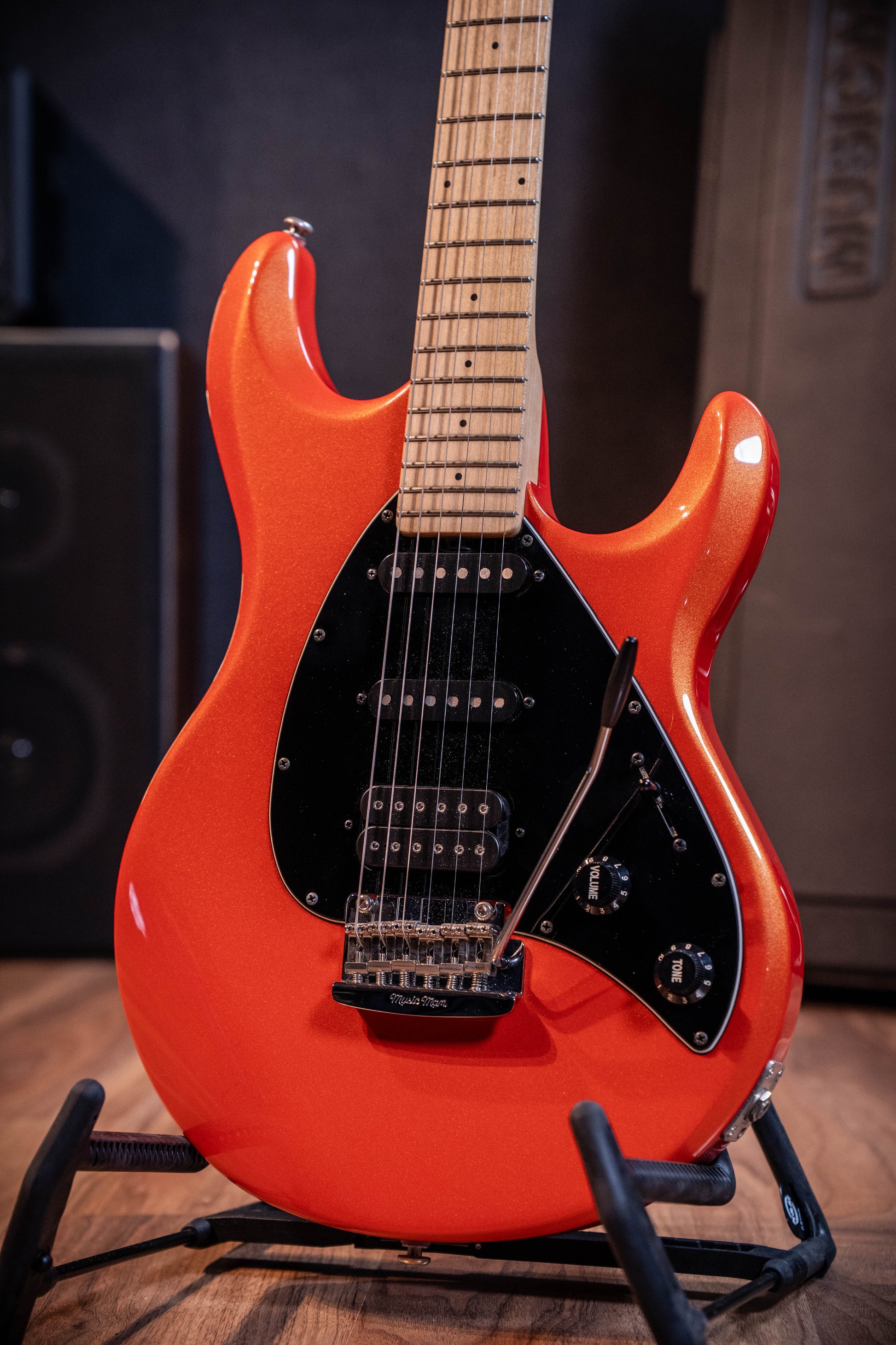 Musicman Silhouette Special w/Case - Orange Sparkle - Pre-Owned