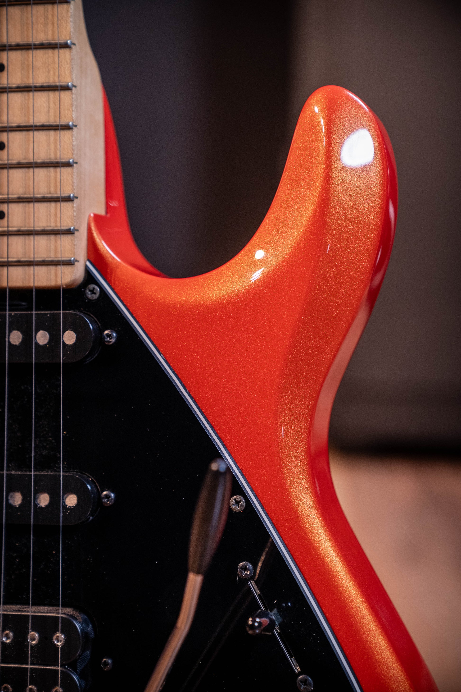 Musicman Silhouette Special w/Case - Orange Sparkle - Pre-Owned