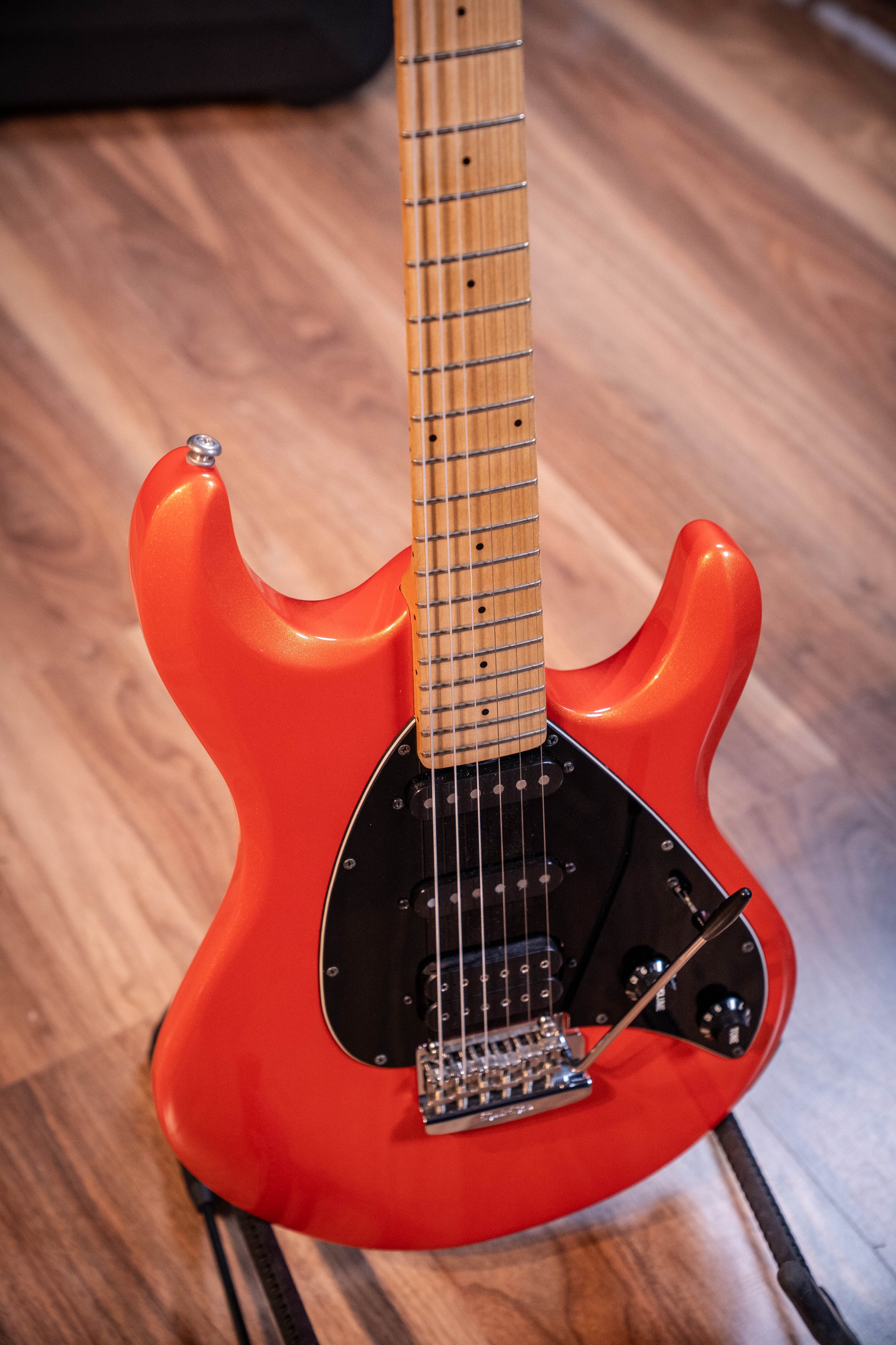 Musicman Silhouette Special w/Case - Orange Sparkle - Pre-Owned
