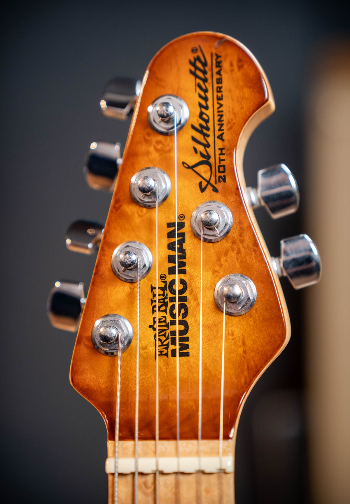 Musicman 20th Anniversary Silhouette - Caramel Burst