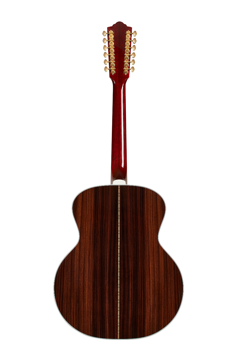 Guild USA F-512E Jumbo 12-String w/Pickup + Case - Natural (Spruce / Rosewood)