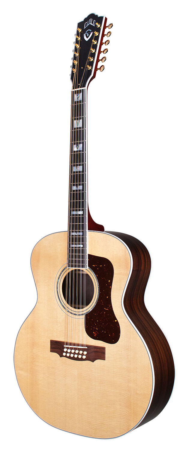Guild USA F-512 Jumbo 12-String w/Case - Natural (Spruce / Rosewood)