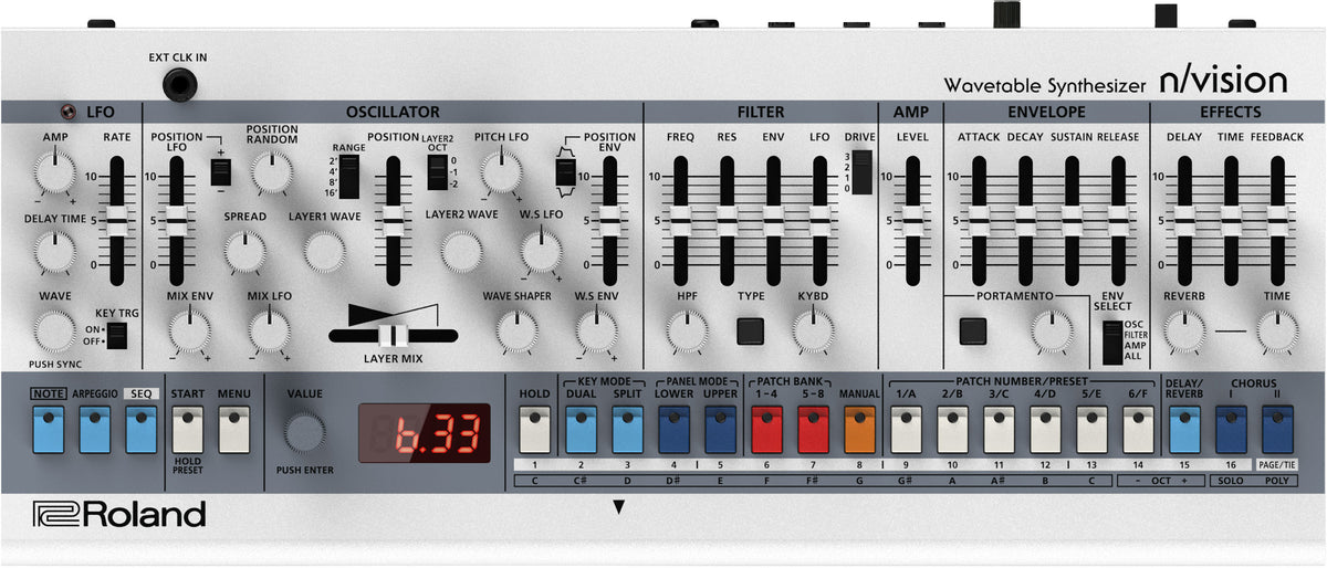 Roland Boutique N/VISION Wavetable Synth