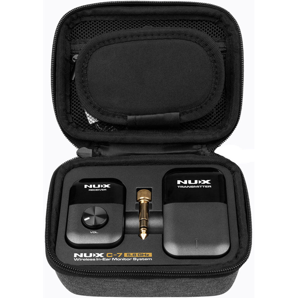 NU-X C7RC 5.8 GHz Stereo Wireless In-Ear Monitoring System