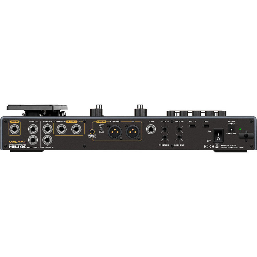 NUX MG-50Li Guitar/Bass Modeler & Profiler - Black