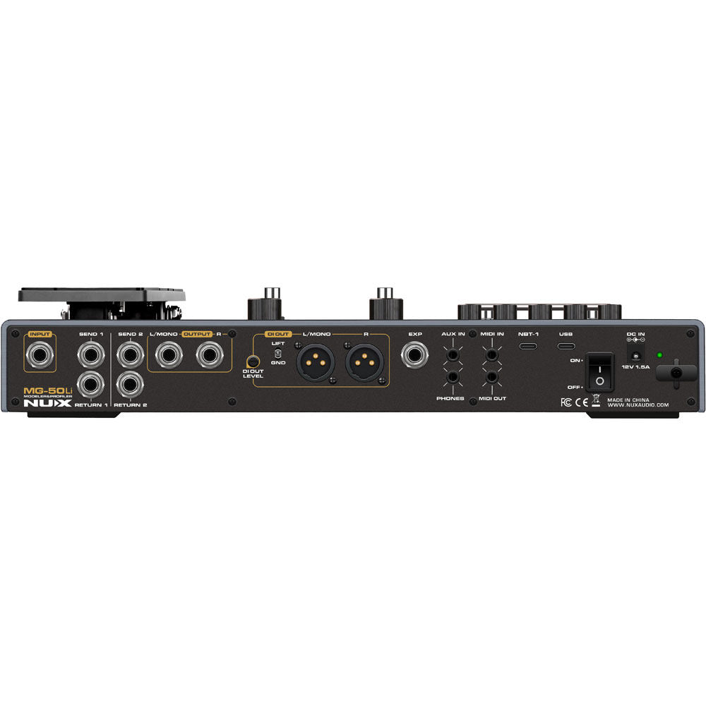 NUX MG-50Li Guitar/Bass Modeler & Profiler - Black