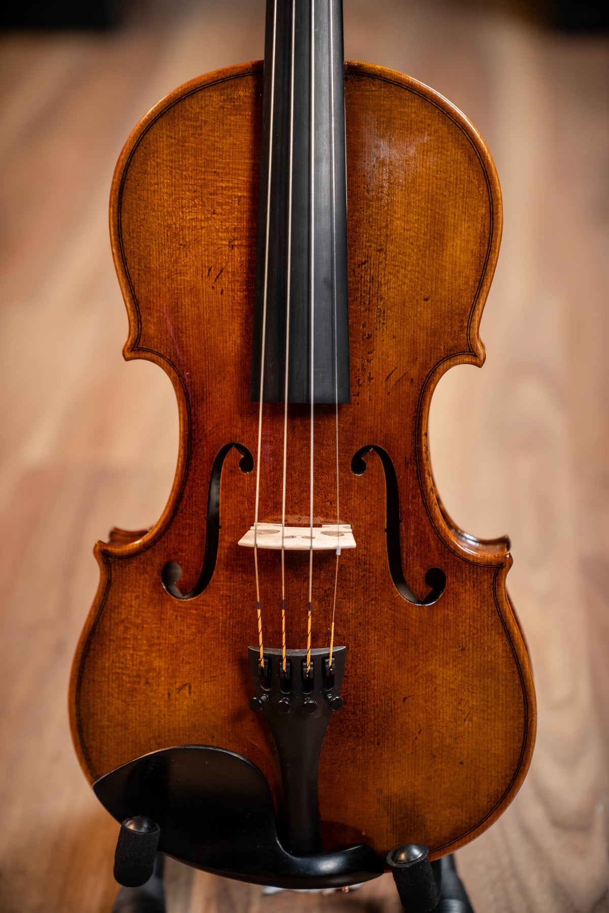Nicolas Deroux VI05 4/4 Violin w/Larsen Tzigame Strings - Inc. Professional Setup (Instrument Only)