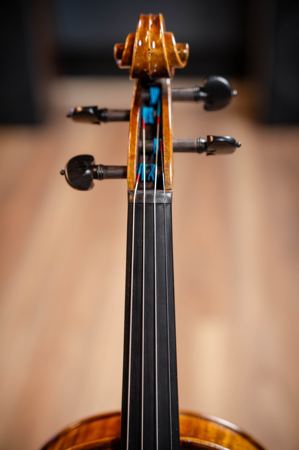 Nicolas Deroux VI05 4/4 Violin w/Larsen Tzigame Strings - Inc. Professional Setup (Instrument Only)