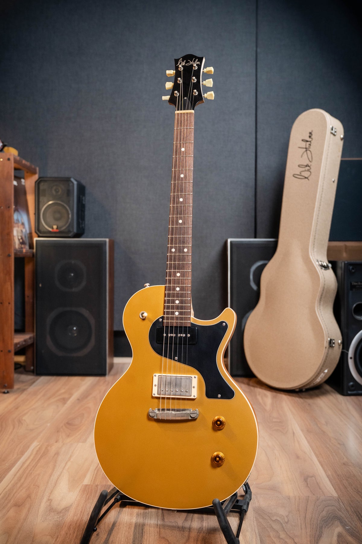 Nik Huber Krautster II w/OHC - Flamed Neck - Worn Gold