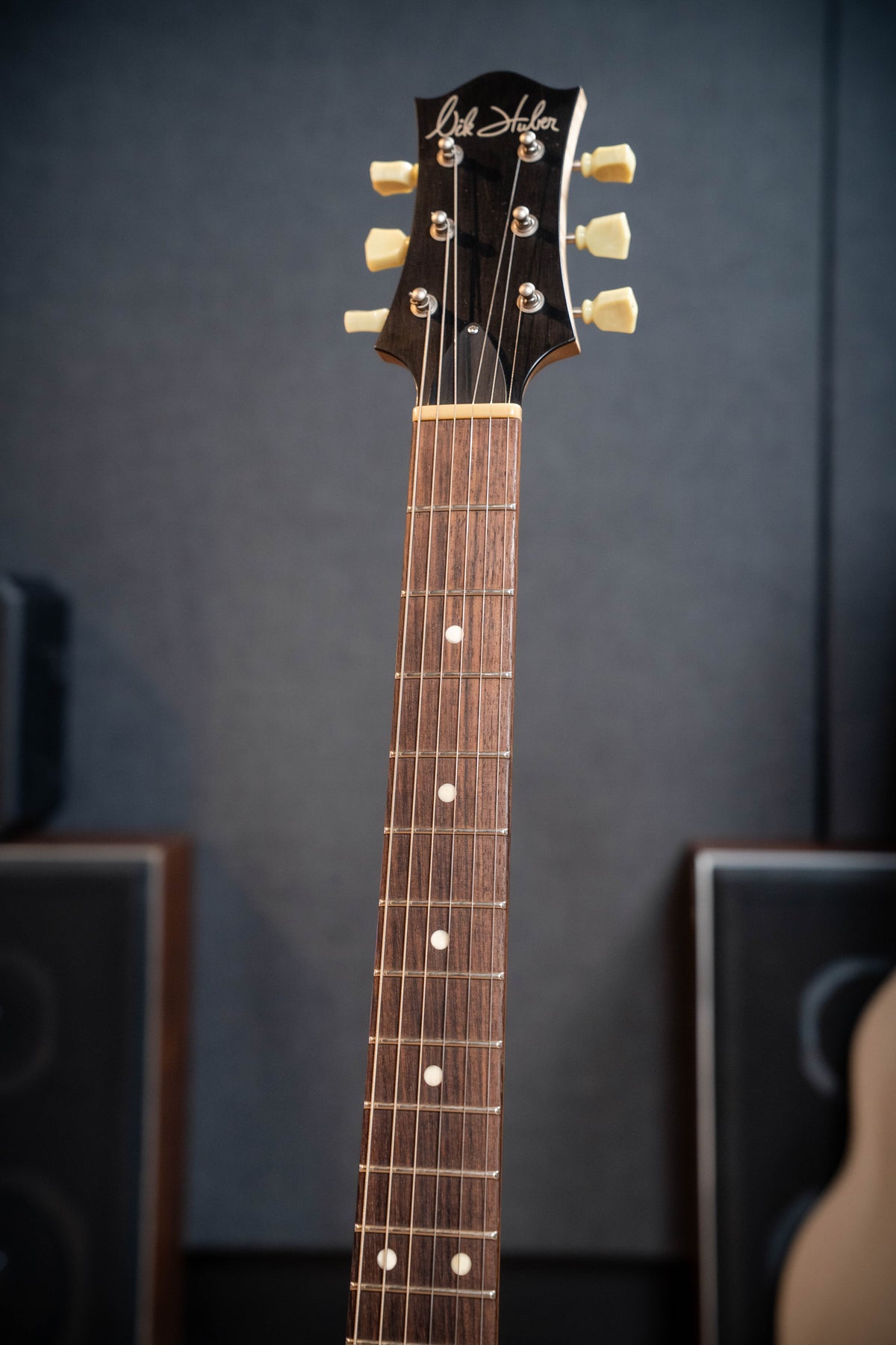 Nik Huber Krautster II w/OHC - Flamed Neck - Worn Gold