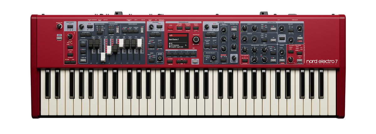 Nord Electro 7 61 Semi-weighted Waterfall Keyboard