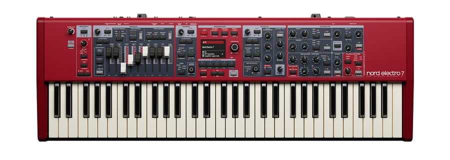 Nord Electro 7 61 Semi-weighted Waterfall Keyboard