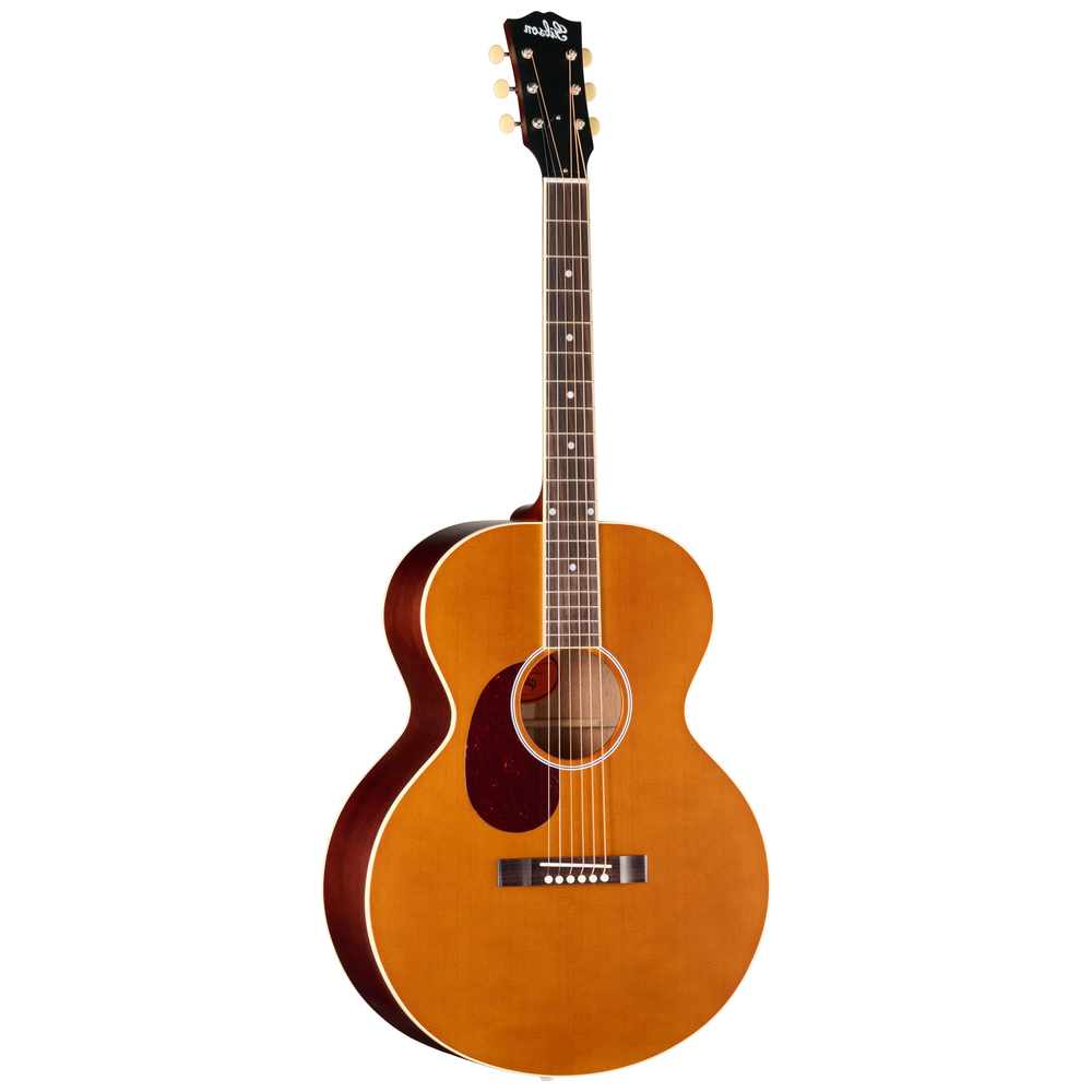 Gibson J-185 Century 12 Fret Acoustic Guitar - Vintage Amber - Left Handed