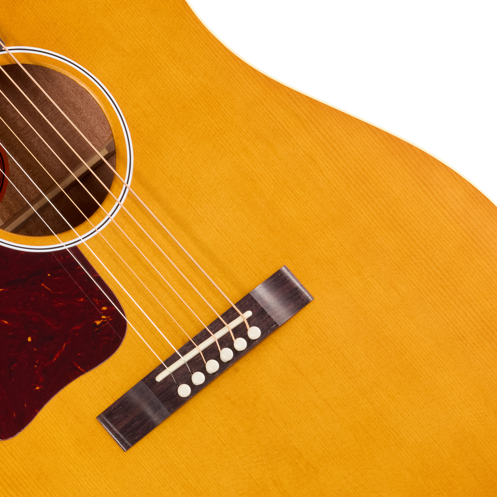 Gibson J-45 Century 12 Fret Acoustic Guitar - Vintage Amber - Left Handed