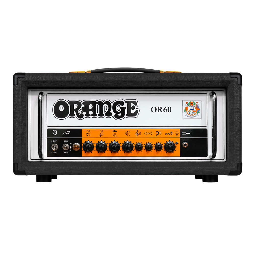 Orange OR60 60w Single Channel Guitar Head (Made in UK) - Black