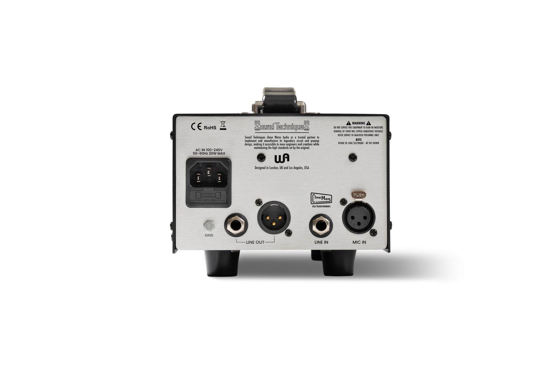 Warm Audio x Sound Techniques JUDE Single Channel Microphone Preamp