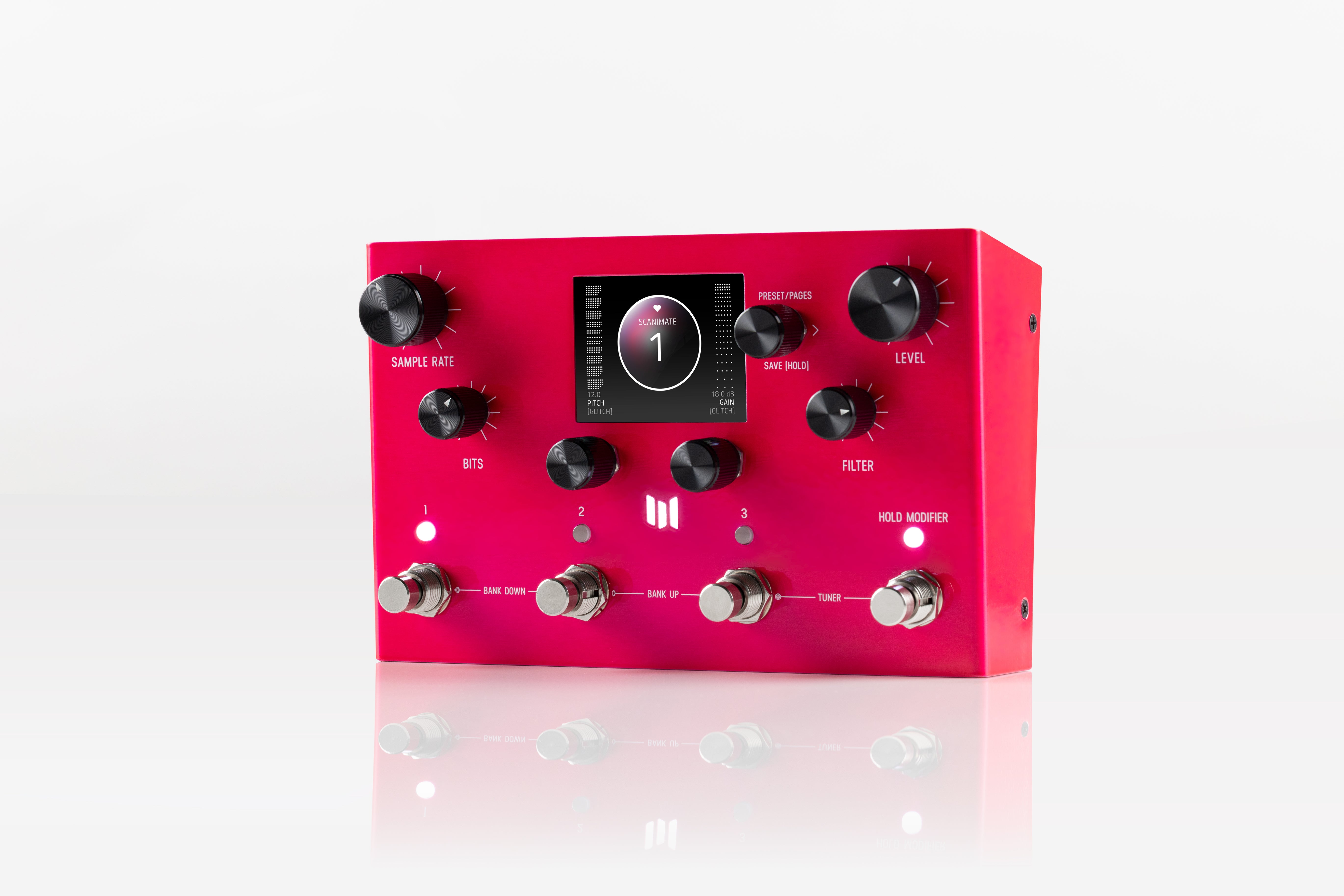 Meris Ottobit X Modular 80s Texture Engine - Pink (Limited Edition