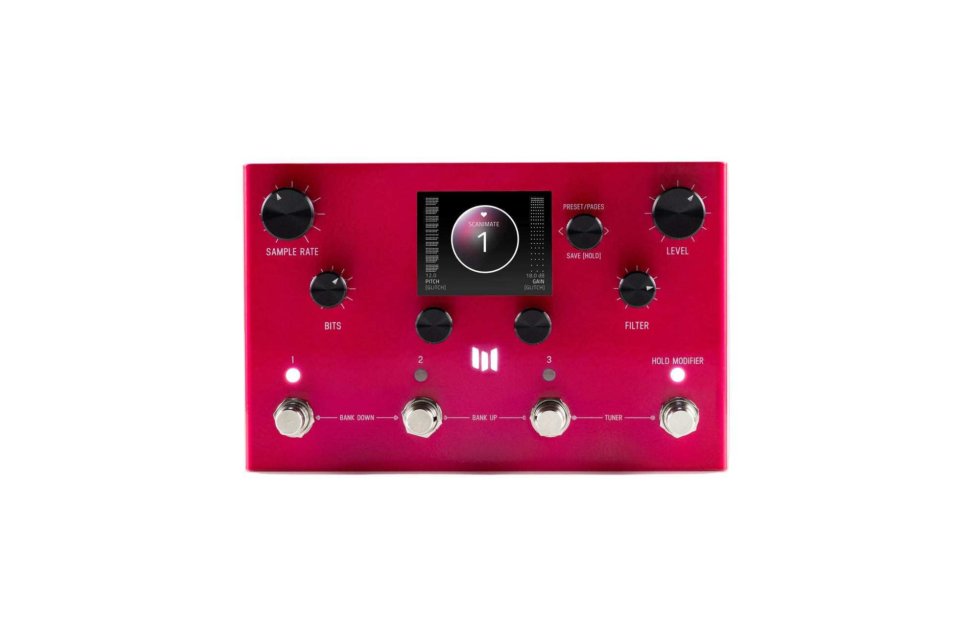 Meris Ottobit X Modular 80s Texture Engine - Pink (Limited Edition)