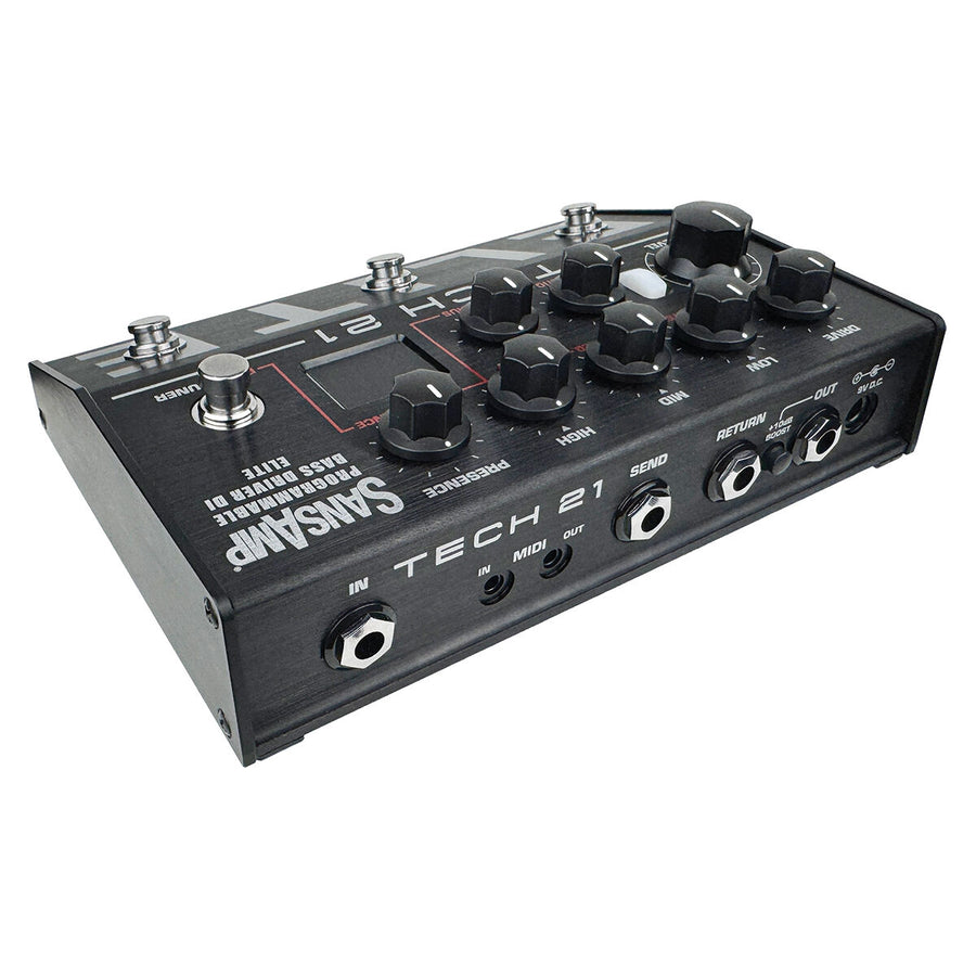 Tech 21 Sansamp Programmable Bass Driver DI Elite