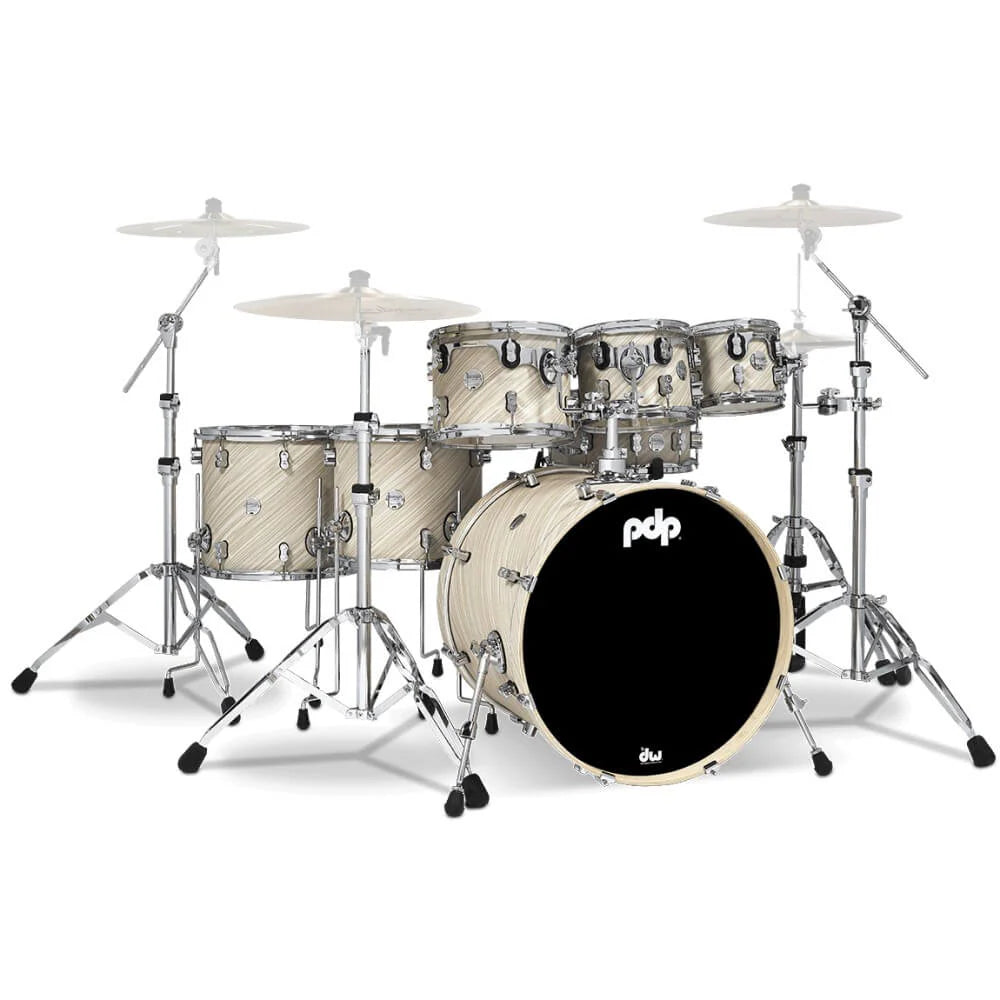 PDP Concept Maple 7-piece Drum Kit - Shell Pack - Twisted Ivory