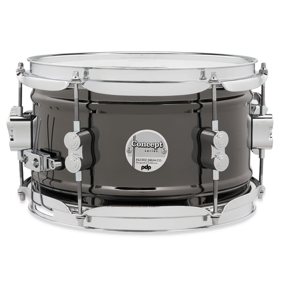 PDP Concept 10x6" Snare Drum - Black Nickel / Steel