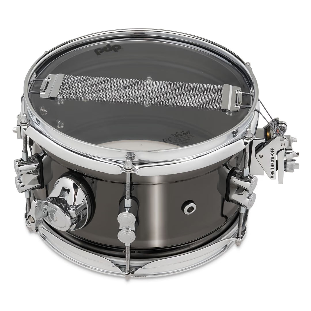 PDP Concept 10x6" Snare Drum - Black Nickel / Steel