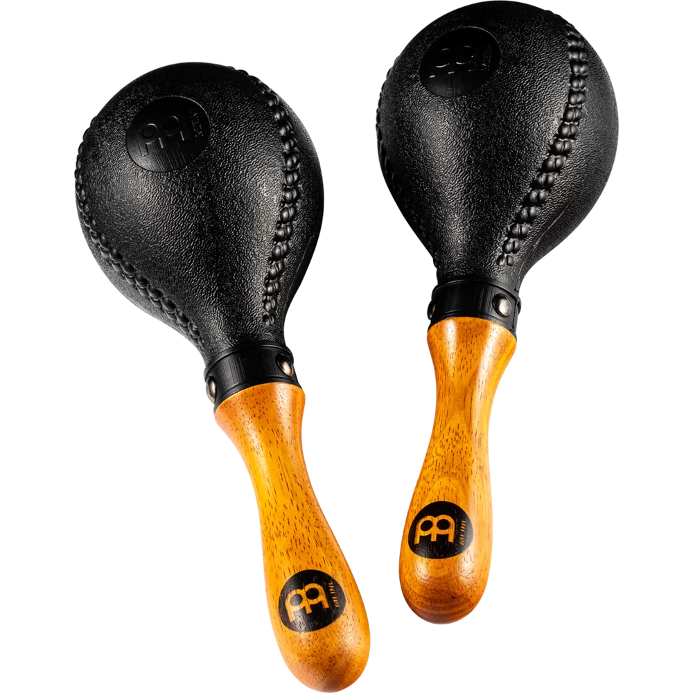 Meinl Maracas -Concert - Wood Handle - Plastic Heads - Black