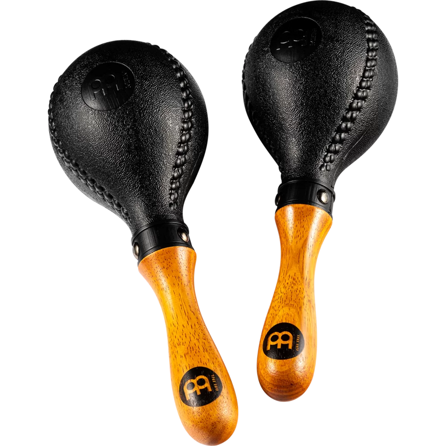 Meinl Maracas -Concert - Wood Handle - Plastic Heads - Black