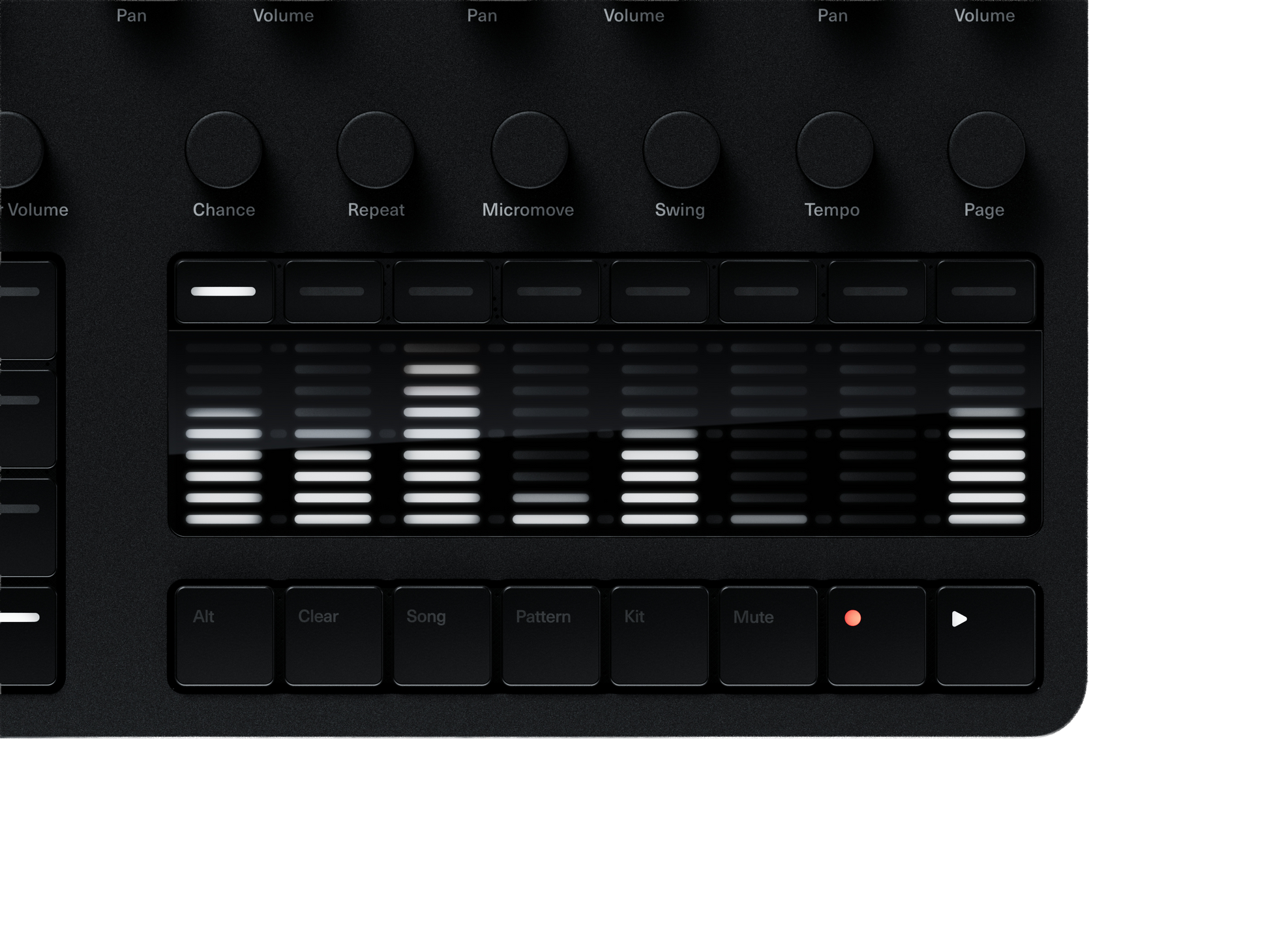 Polyend Drums Hybrid Analog / Digital Drum Machine - Black