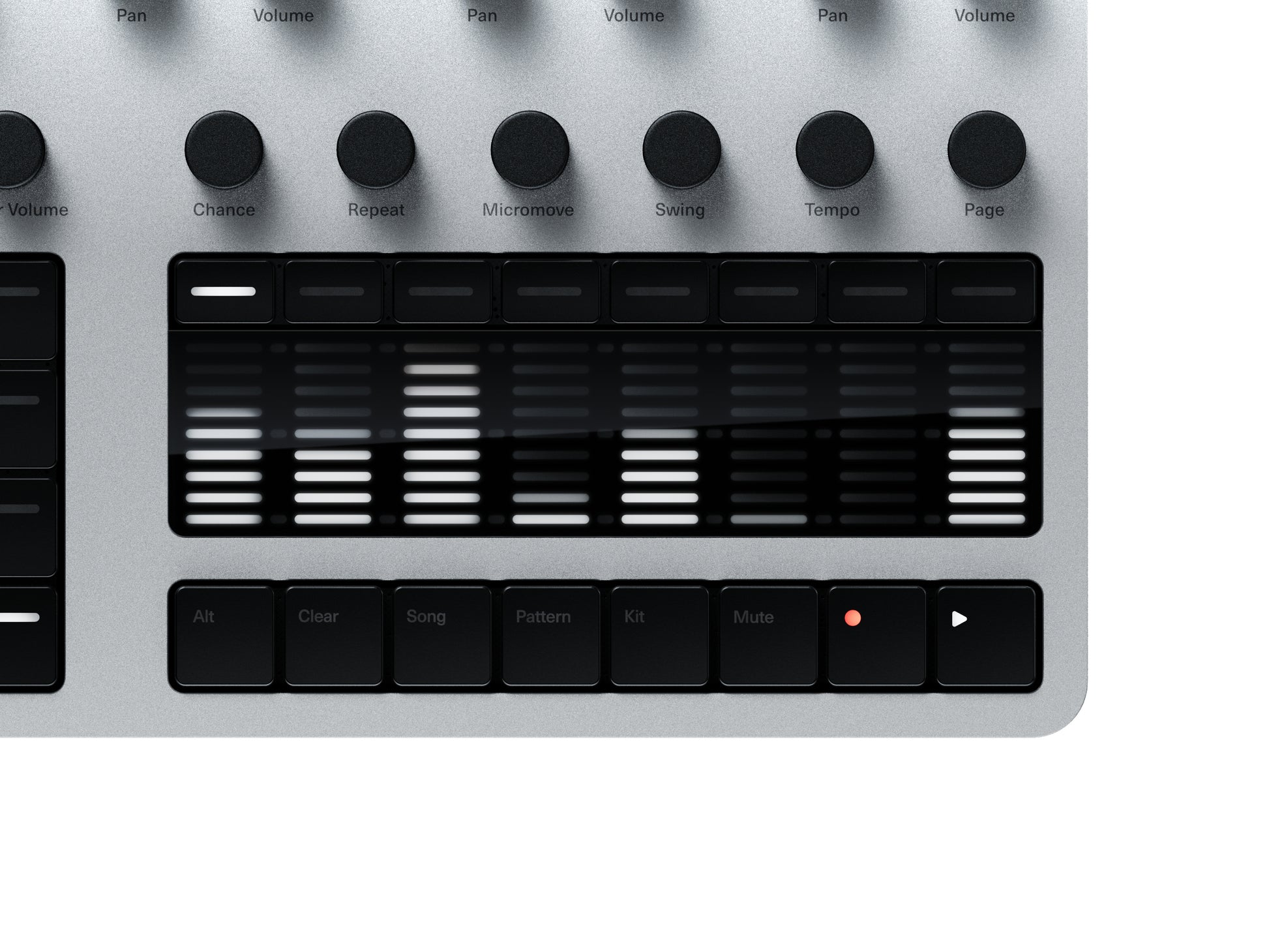 Polyend Drums Hybrid Analog / Digital Drum Machine - Silver