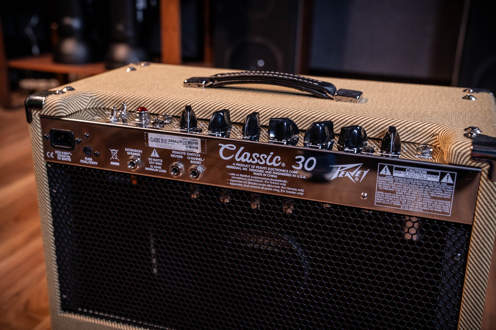 Peavey Classic 30 Combo w/Footswitch + Cover - Pre-Owned