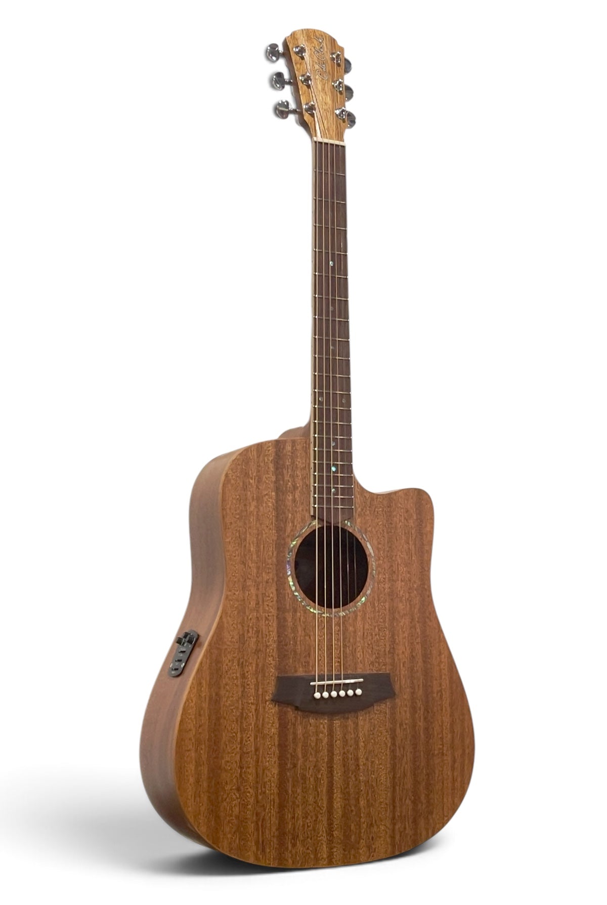 Cole Clark CCSFL1EC-MMAH Studio Dreadnought Acoustic Electric Guitar - Mahogany