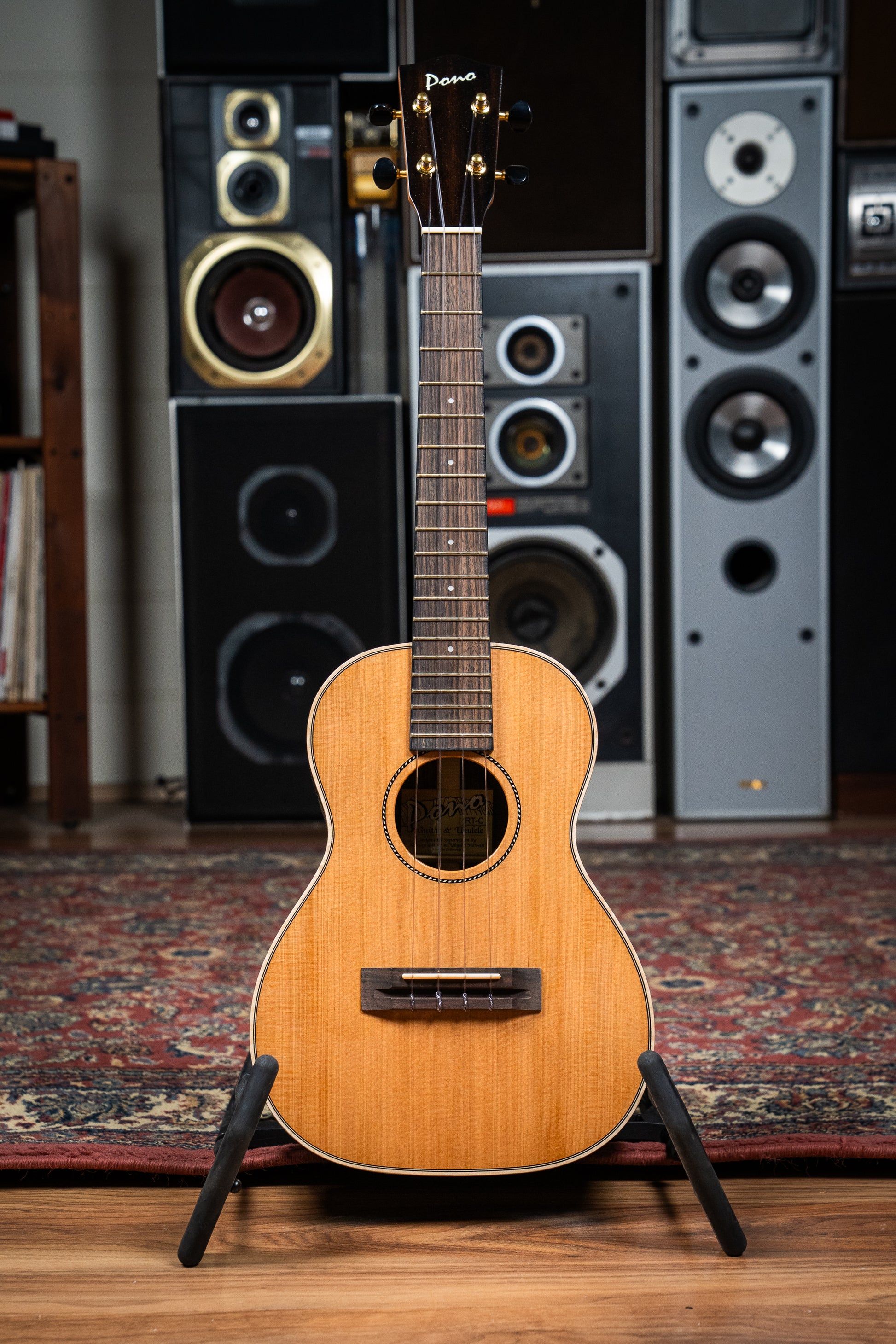 Pono RT Tenor Ukulele - Cedar Top / Rosewood