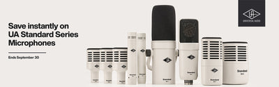 Instant savings on UA Standard Mics