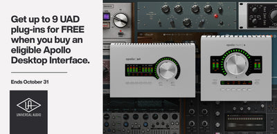 Universal Audio Apollo Desktop + Free Plug-Ins Promotion