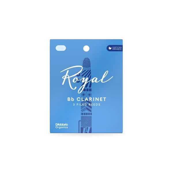 Rico Royal Bb Clarinet Reeds - 3-pack - 3