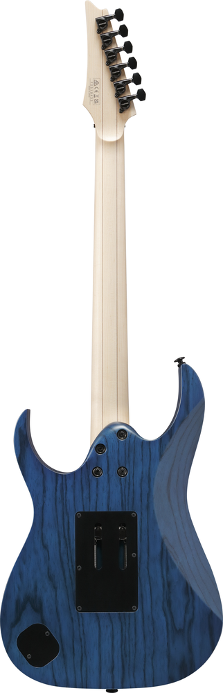 Ibanez RG653DX Electric Guitar - Transparent Deep Blue Flat
