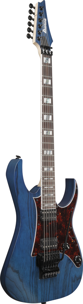 Ibanez RG653DX Electric Guitar - Transparent Deep Blue Flat